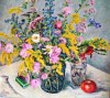 Jarro con Flores Silvestres