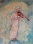 Angel tocando el Violin