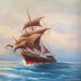 Barco Velero en Alta Mar