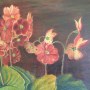 Tiesto de barro rojo con Flores