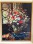 Jarro con ramo de flores silvestres