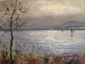 Amanecer sobre el Lago