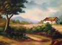 Paisaje y vista de una finca