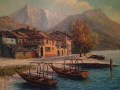 Minusio en la orilla del Lago Maggiore